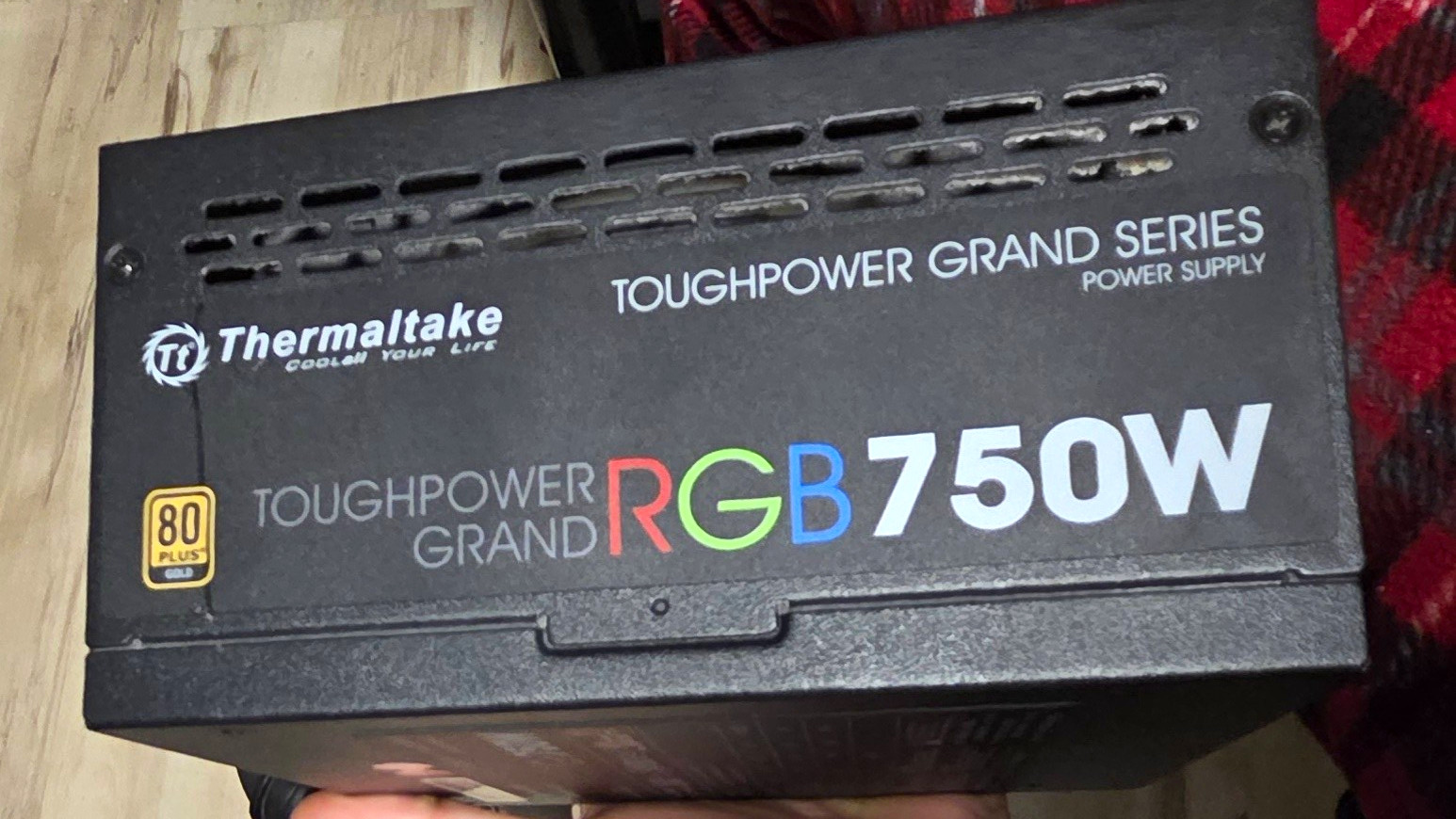 Thermaltake Toughpower Grand RGB 750W 80 Plus Gold ATX Modular PSU Black