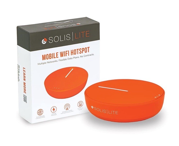 Skyroam Solis X SIM-Free 4G LTE Wi-Fi Hotspot Modem