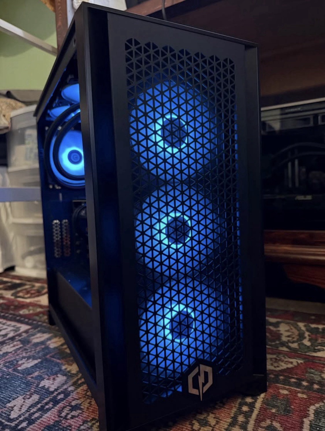 CyberPowerPC Gaming Desktop AMD Ryzen 7 7800X3D 32GB RAM 1.82TB RTX