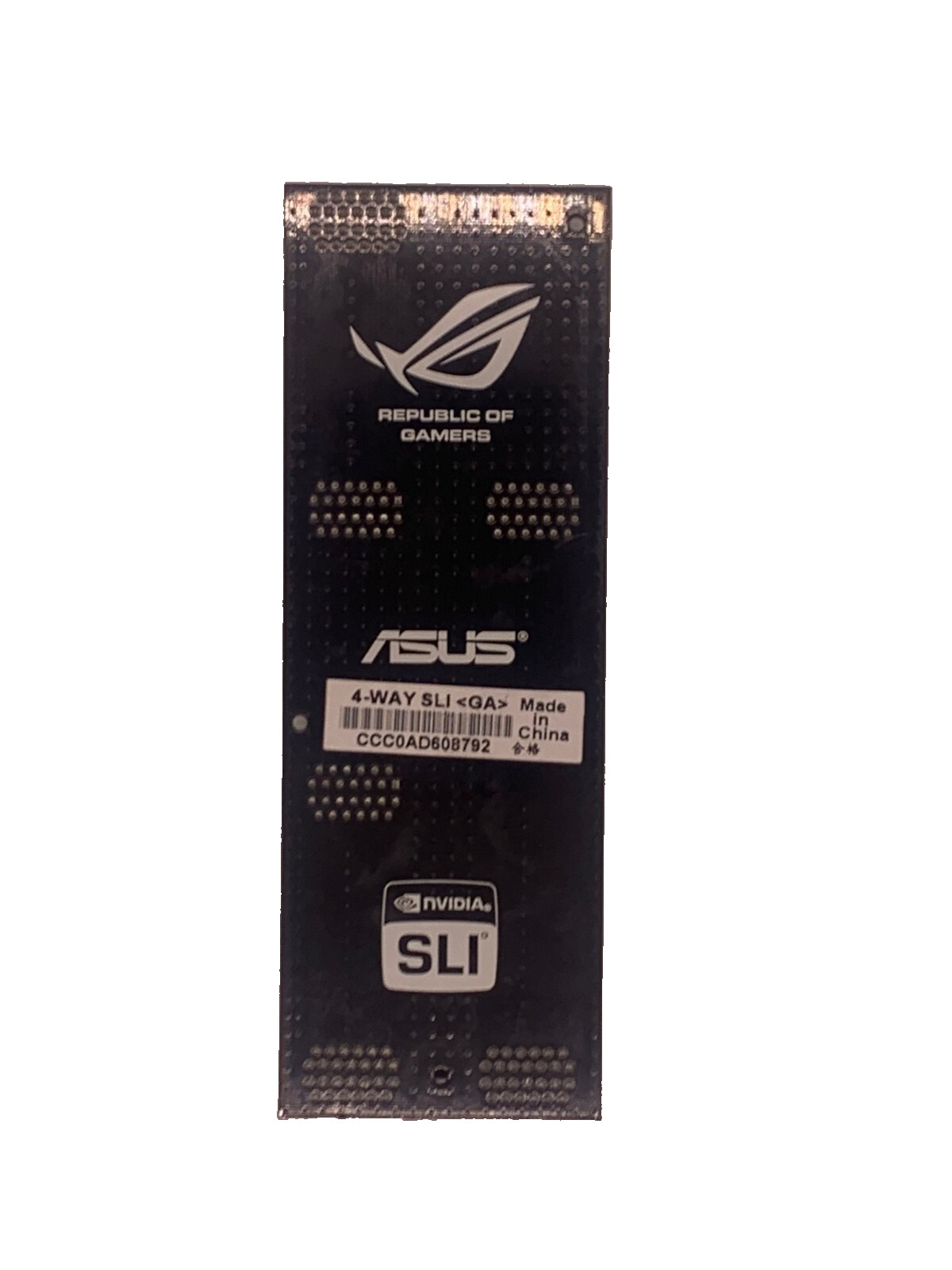ASUS NVIDIA 4WAY SLI WS BRIDGE connector HARD 130MM