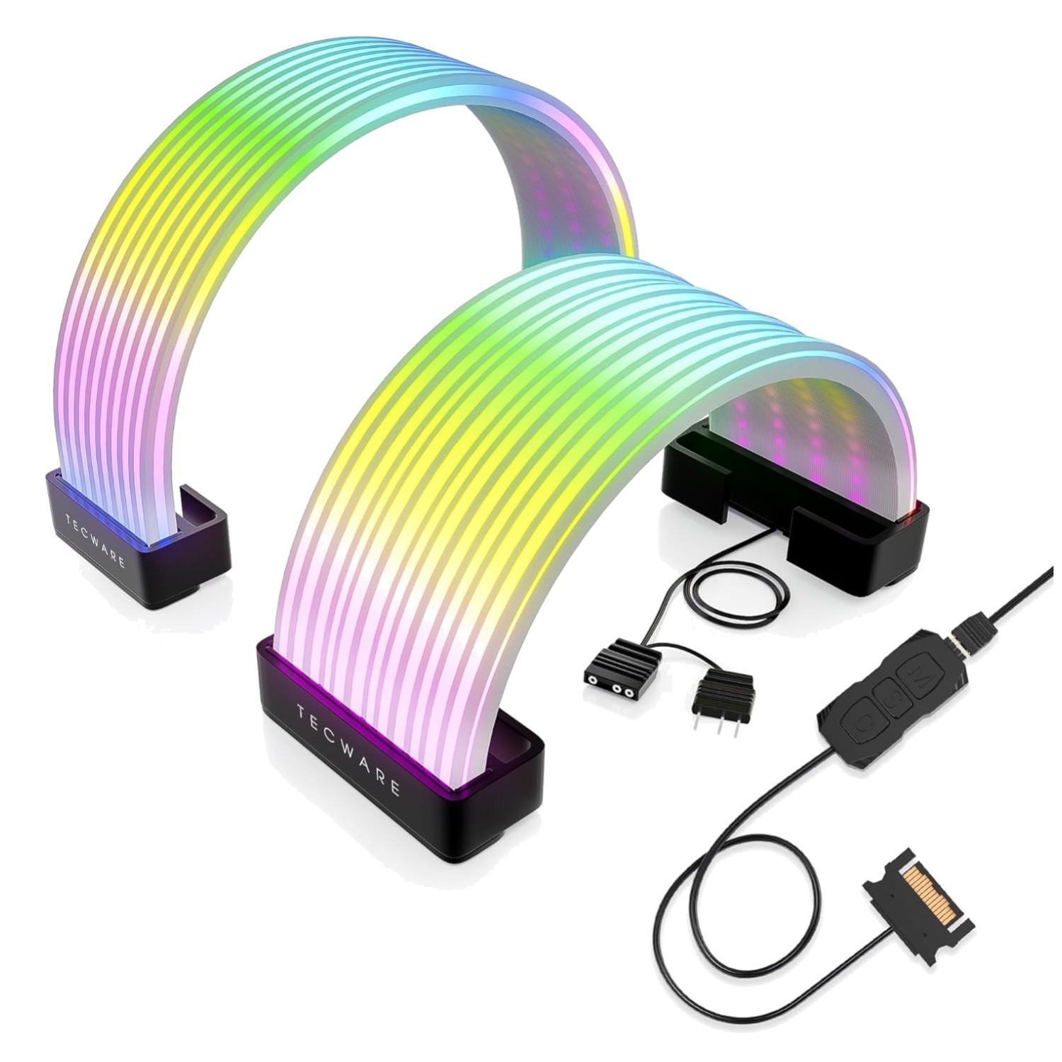 ARGB PSU Cable Extension Kit | RGB Lighting for PC Cables