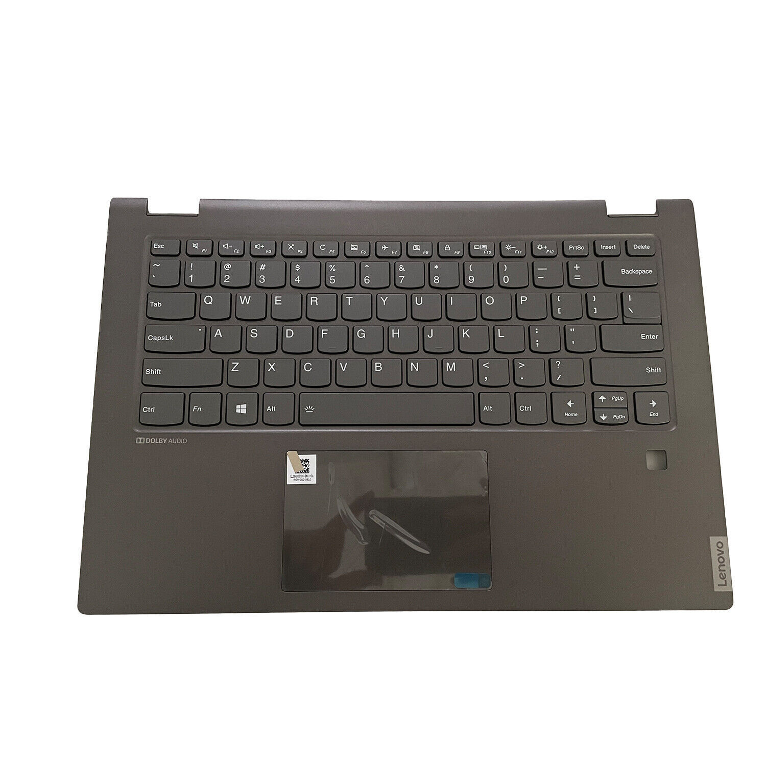 For Lenovo Flex-14API 14IML Palmrest Cover W / Touchpad Keyboard US 5CB0U42015