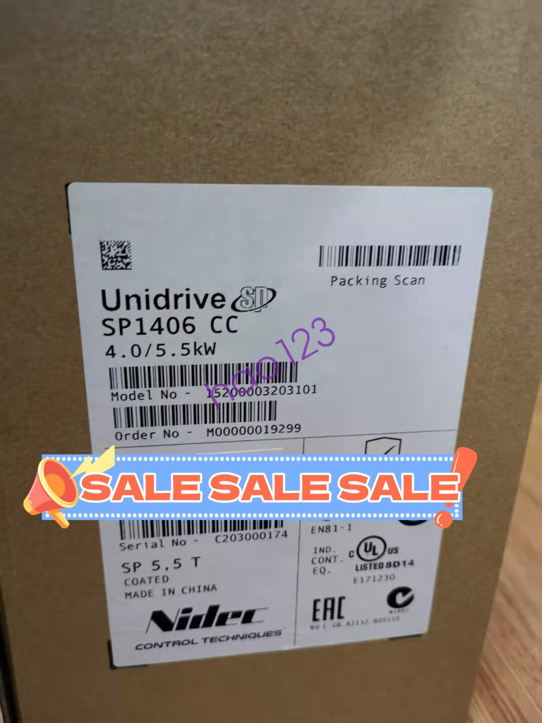 1PCS SP1406 Emerson SP1406 Inverter Brand New by DHL/FedEx Fast Shipping