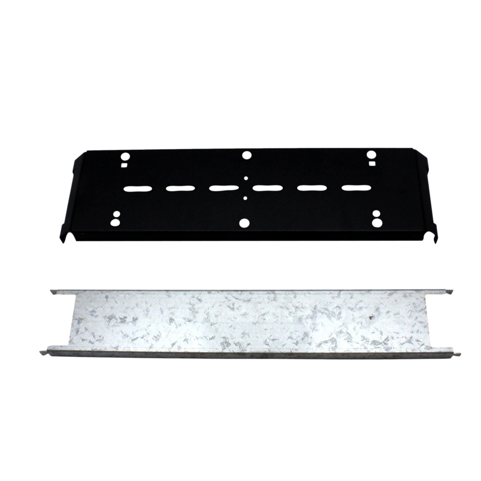 Hubbell Black 23" Top & Bottom I-Frame Rack Spacer Kit ICK23