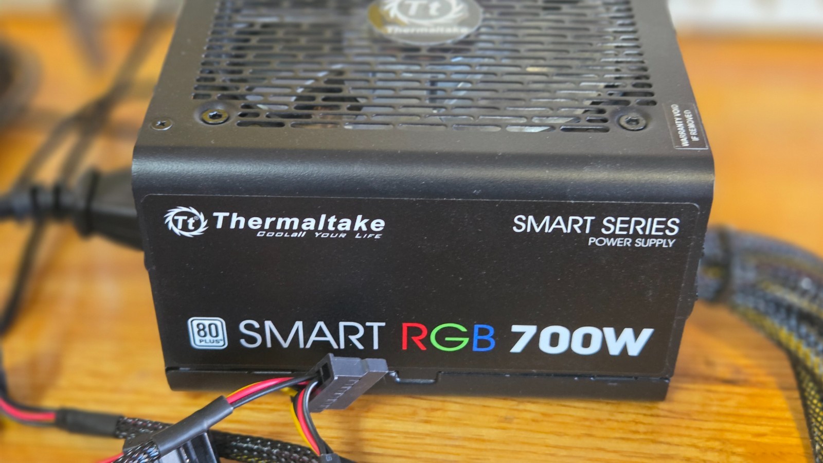 Thermaltake Netzteil SMART RGB 700W SPR-0700NHSAW  20 +4Pin Neuwertig Top