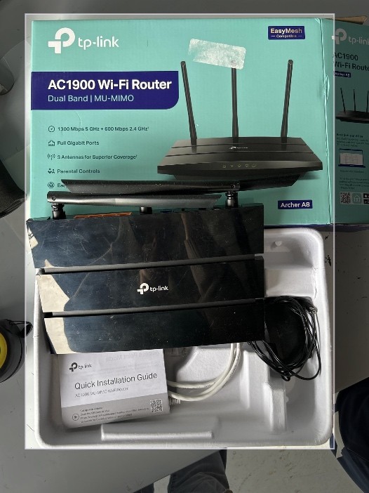 TP-Link AC1900 Smart WiFi Router (Archer A8) -High Speed MU-MIMO Wireless Router