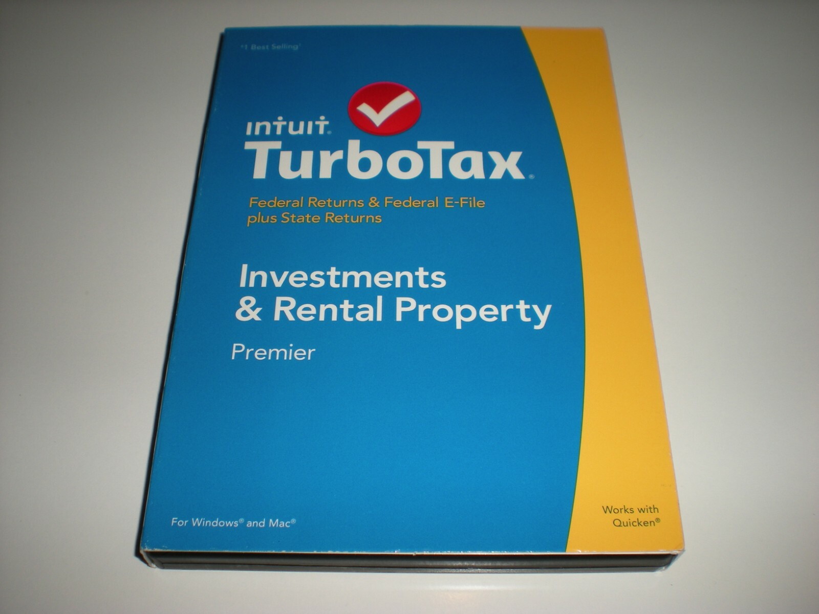 Turbotax 2014 Premier with state. New in sealed box.  Better than Deluxe.