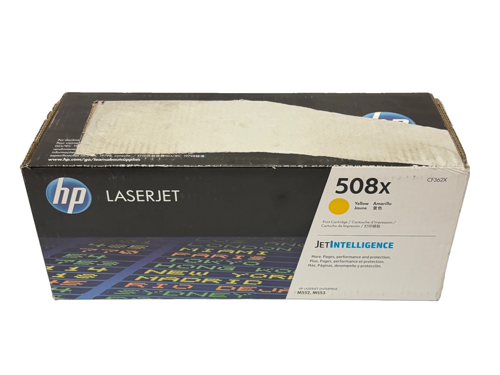 HP 508X CF362X Yellow High Yield Toner Cartridge M552 M553 M577 New *See Pics*