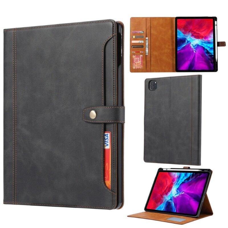 For iPad Pro 11 13 inch (M4) 2024 Smart Case Magnetic Leather Wallet Stand Cover
