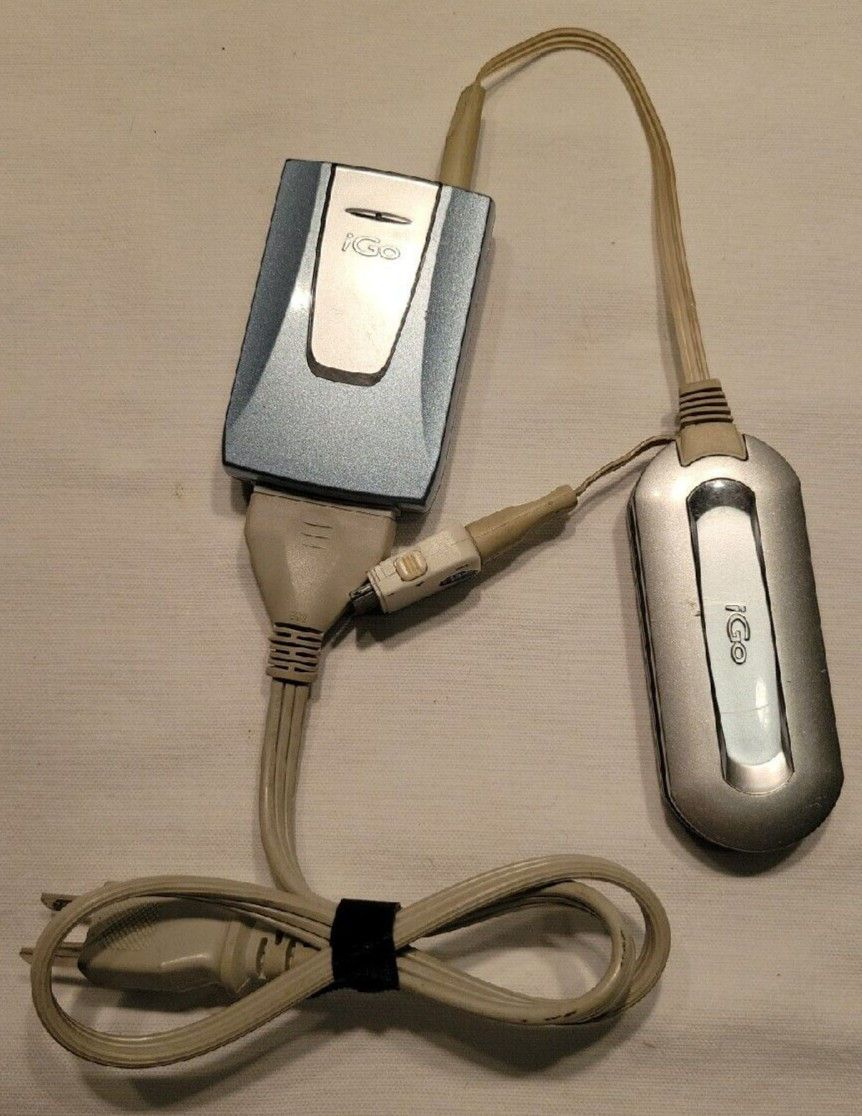 Genuine iGo Everywhere 273-1785 Power Adapter Charger w/273-1787 Power Cord
