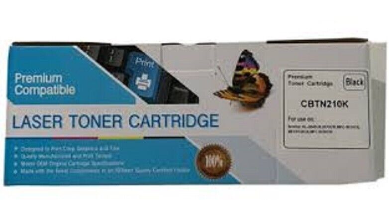 NEW Premium Compatible BLACK Laser toner Cartridge CBTN210K