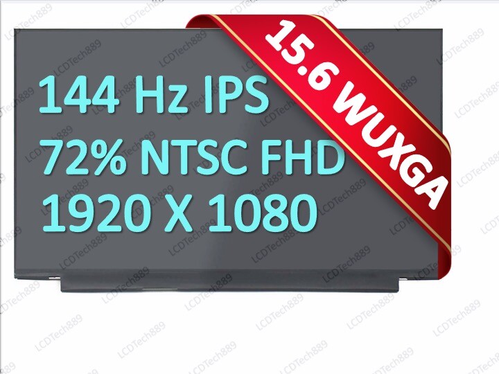New 15.6" WUXGA FHD laptop LED LCD Screen Lenovo Legion 5 15arh05 replacement