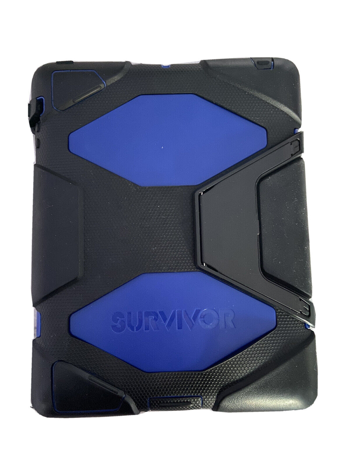 Griffin Technology Survivor Case for iPad 2/3/4 Black&Blue With Removable Stand