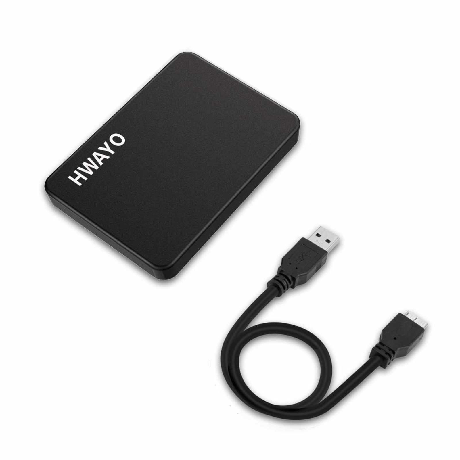 750GB 2.5" Portable External Hard Drive USB 3.0 Matte Black for PC Mac Xbox One