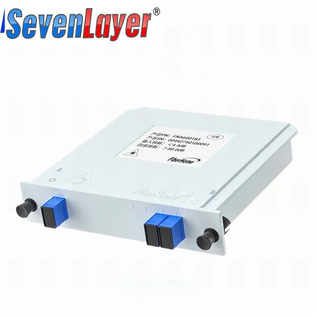 Optical Fiber Splitter 1-2 1-4 1-8 1-16 SC UPC/APC Cassette Box Plug-In