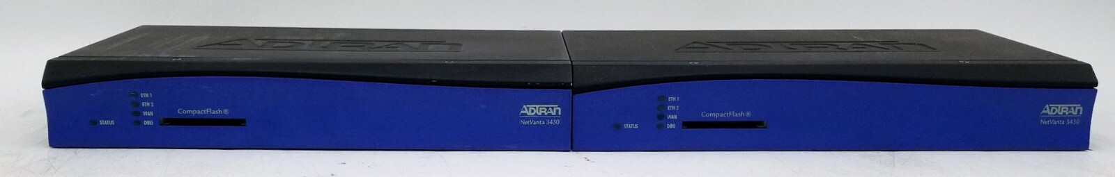 LOT OF 2 Adtran NetVanta 3430 1202820F1 Wired Router