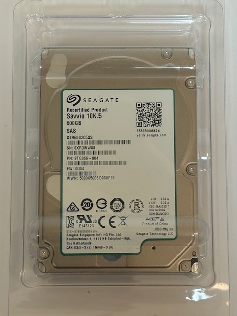 Seagate ST9600205SS Savvio 600GB 10K 6Gb/s 2.5" SAS HD