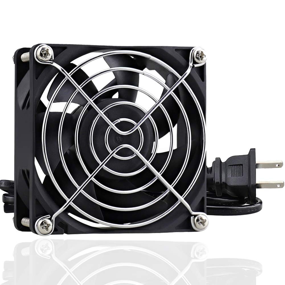 GDSTIME EC AXIAL 8025, Muffin Fan 110V 115V 120V 220V 240V AC 80mm x 25mm... 
