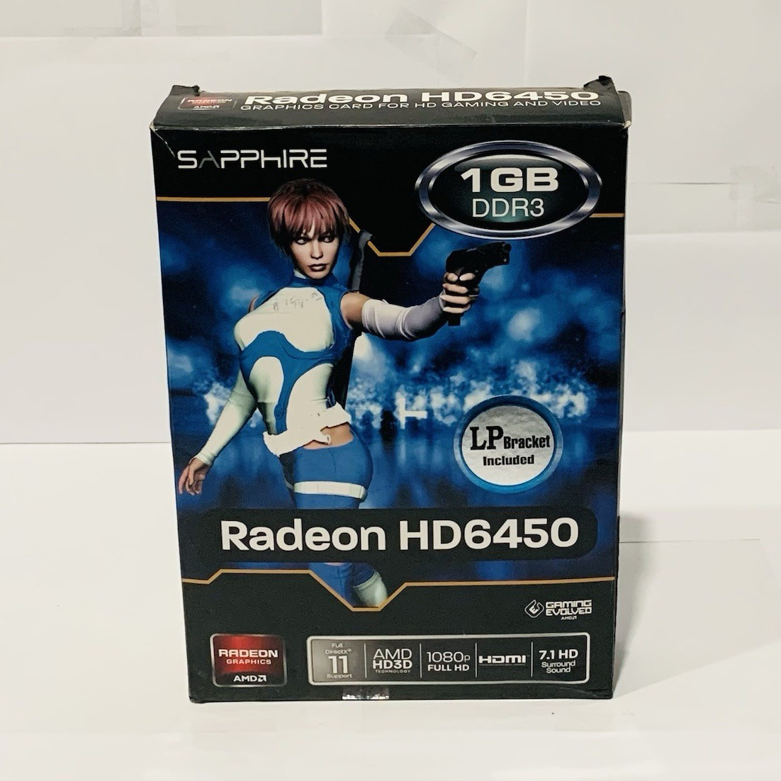 SAPPHIRE AMD Radeon HD 6450 1GB DDR3 PCIe 2.0 x16 HDMI DX11 SFF