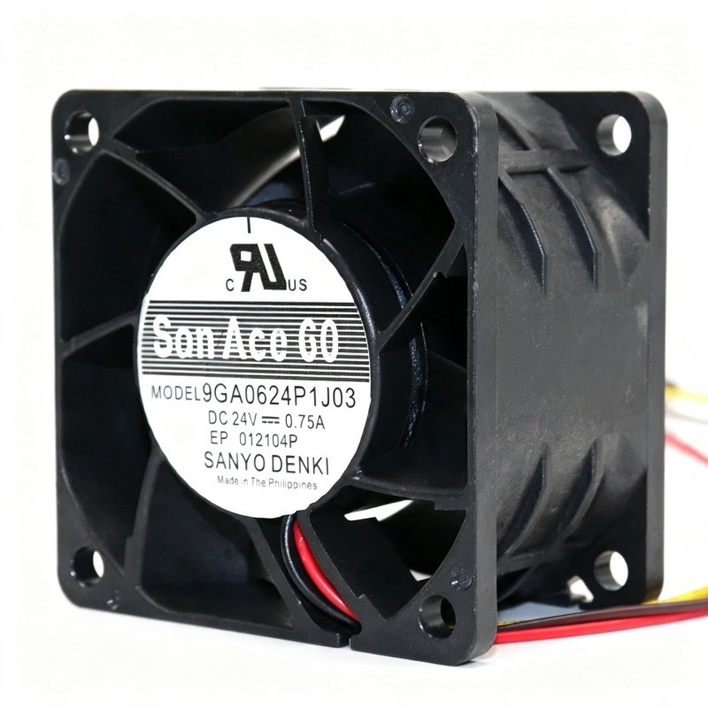 1PCS For Sanyo 6038 9GA0624P1J03 24V 0.75A PWM-controlled Cooling Fan