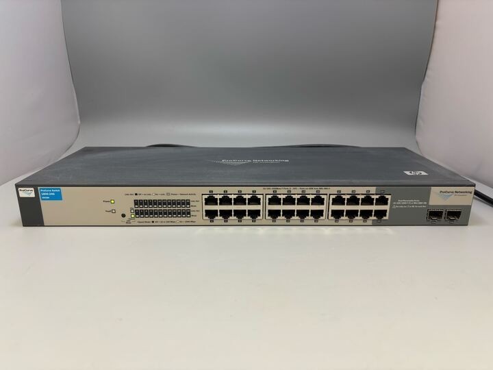 HP ProCurve 24-Port Managed Gigabit Network Switch 1800-24G J9028A