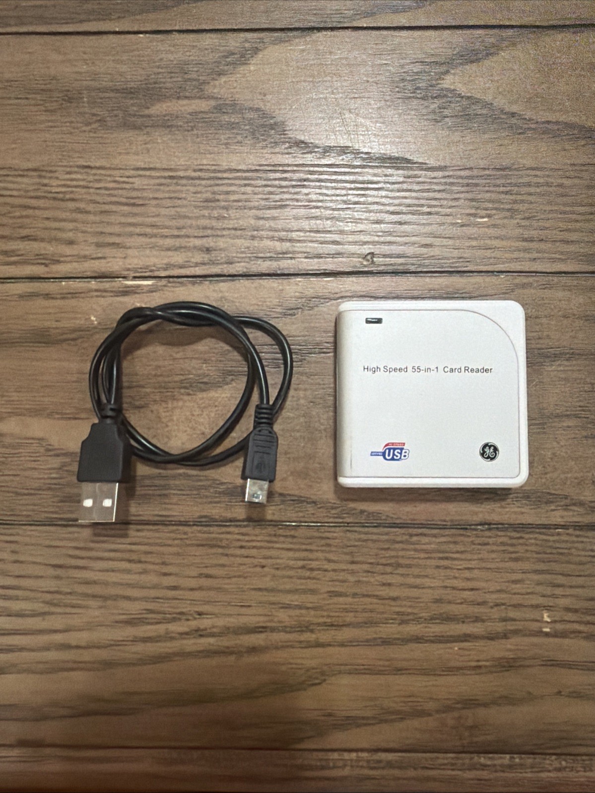 GE 55-in-1 High-Speed USB 2.0 Memory Card Reader/Writer for Laptop Computer PC