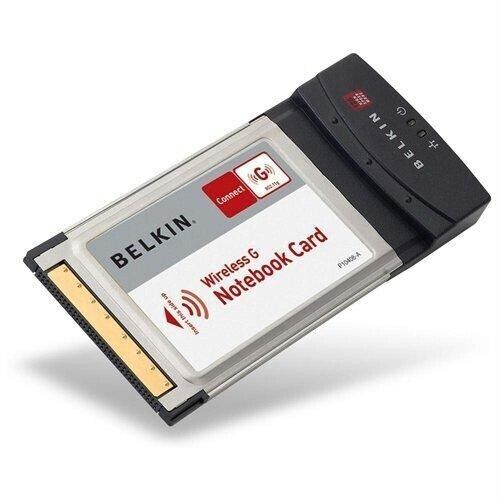 Belkin F5D7010 Wireless G 802.11g Laptop PCMCIA Notebook WIFI Network Card - PC