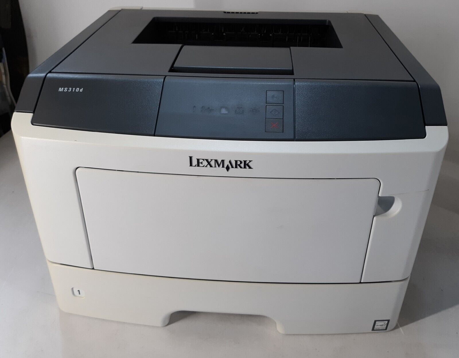 Lexmark MS310d Workgroup Monochrome Printer 20502PC w/ Power Cord *TESTED*