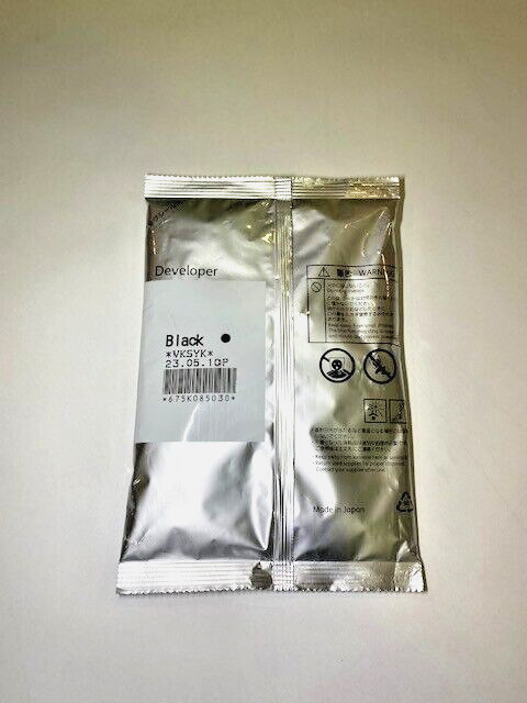 New GENUINE XEROX Phaser 7800  Developer Black 675k85030 New OEM Sealed Bag
