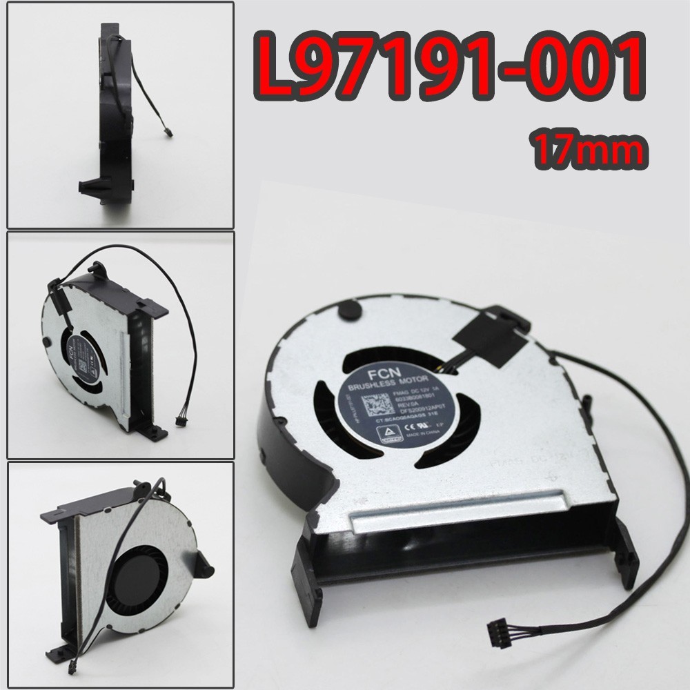 OEM DC12V CPU GPU Cooling Fan for HP Z2 Mini G5 L97191-001 L97185-001 M40057-001