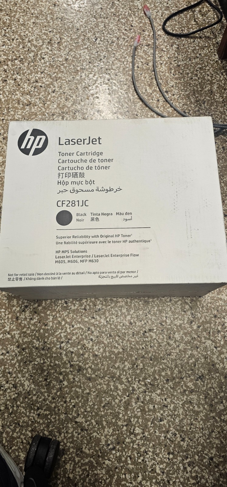 HP CF281JC Extra High Yield Laser Toner Cartridge - Black