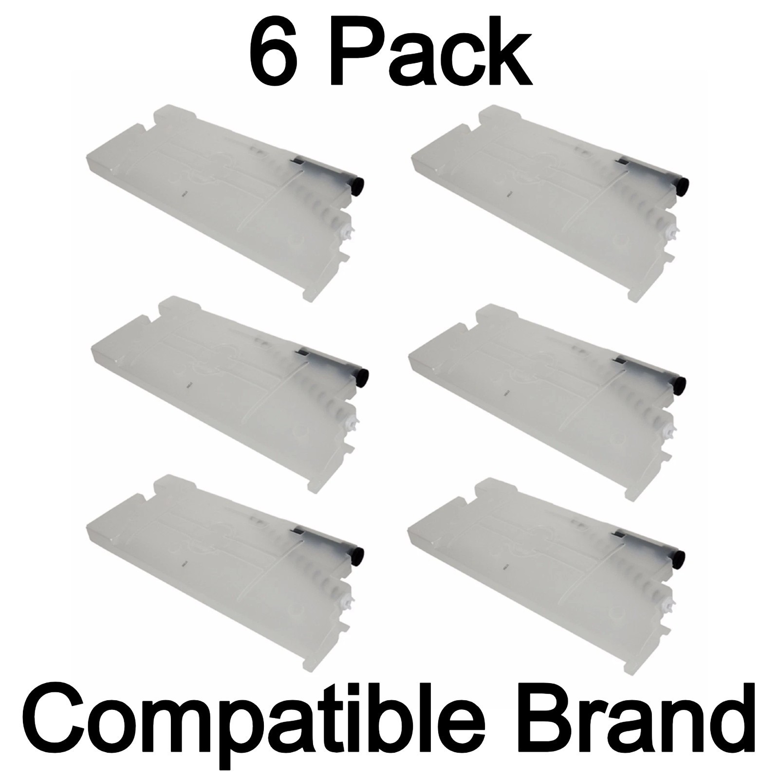 6 Pack Xerox Color 570 560 550 Printer C75 Press Waste Toner Container 008R12990