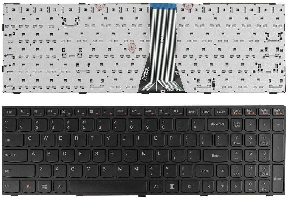 NEW Keyboard For Lenovo Flex 2 15 Flex 2 15D 25214664 US Non Backlit