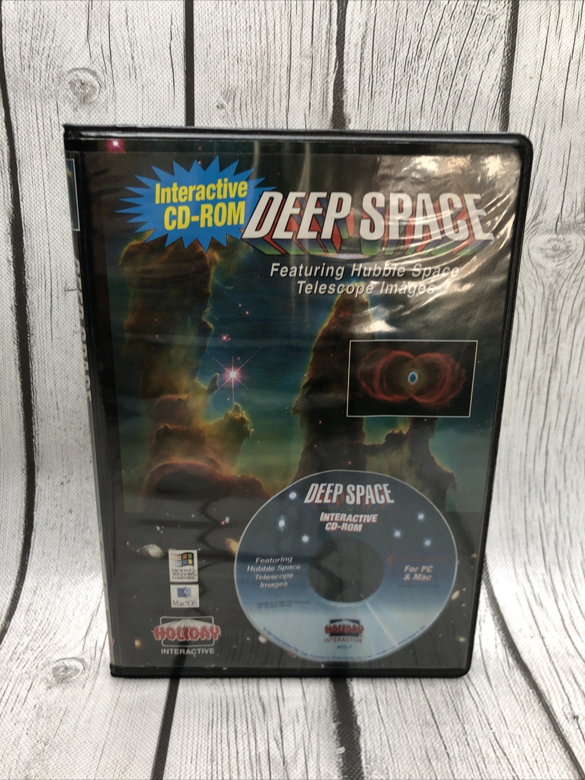 Deep Space interactive CD-Rom Hubble Space Telescope 1997 SEALED