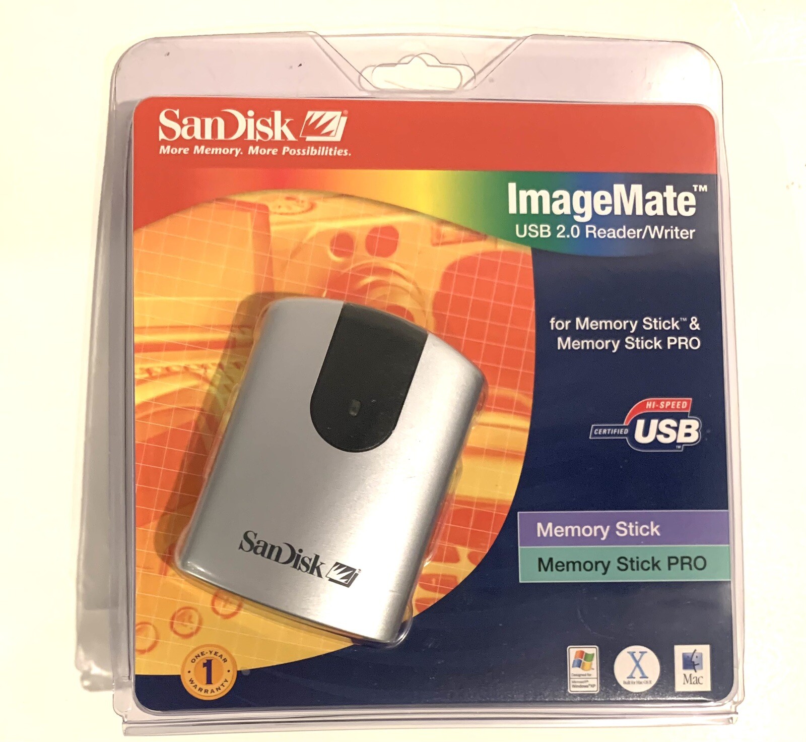 SanDisk ImageMate USB 2.0 Reader Writer Memory Stick PRO SDDR-97-07 (A2) NEW**