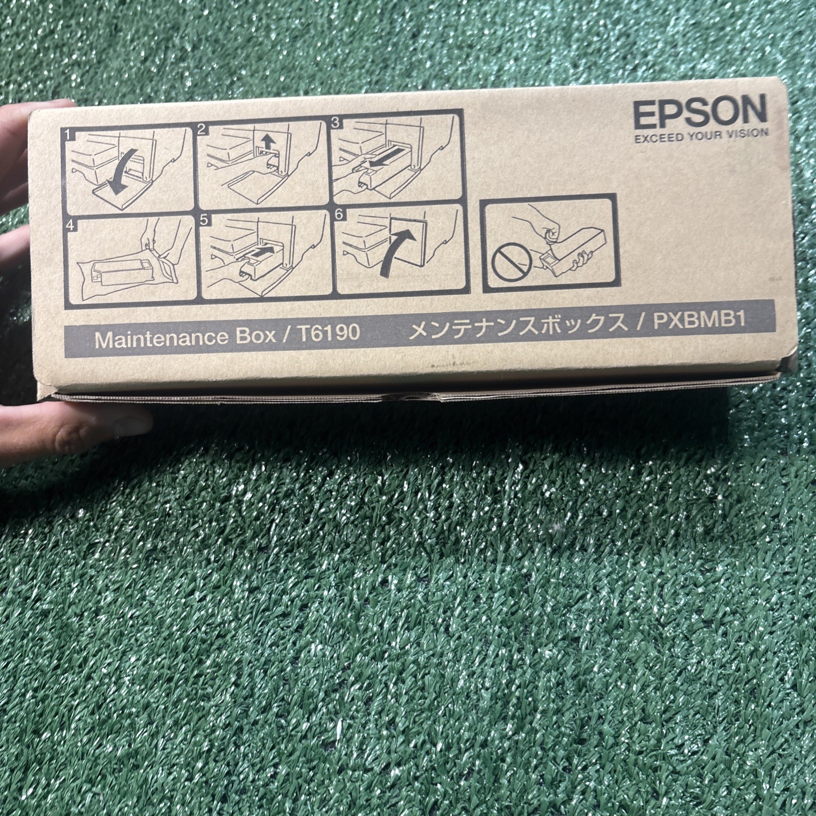 Epson T6190 Maintenance Box PXBMB1 Genuine OEM New Sealed