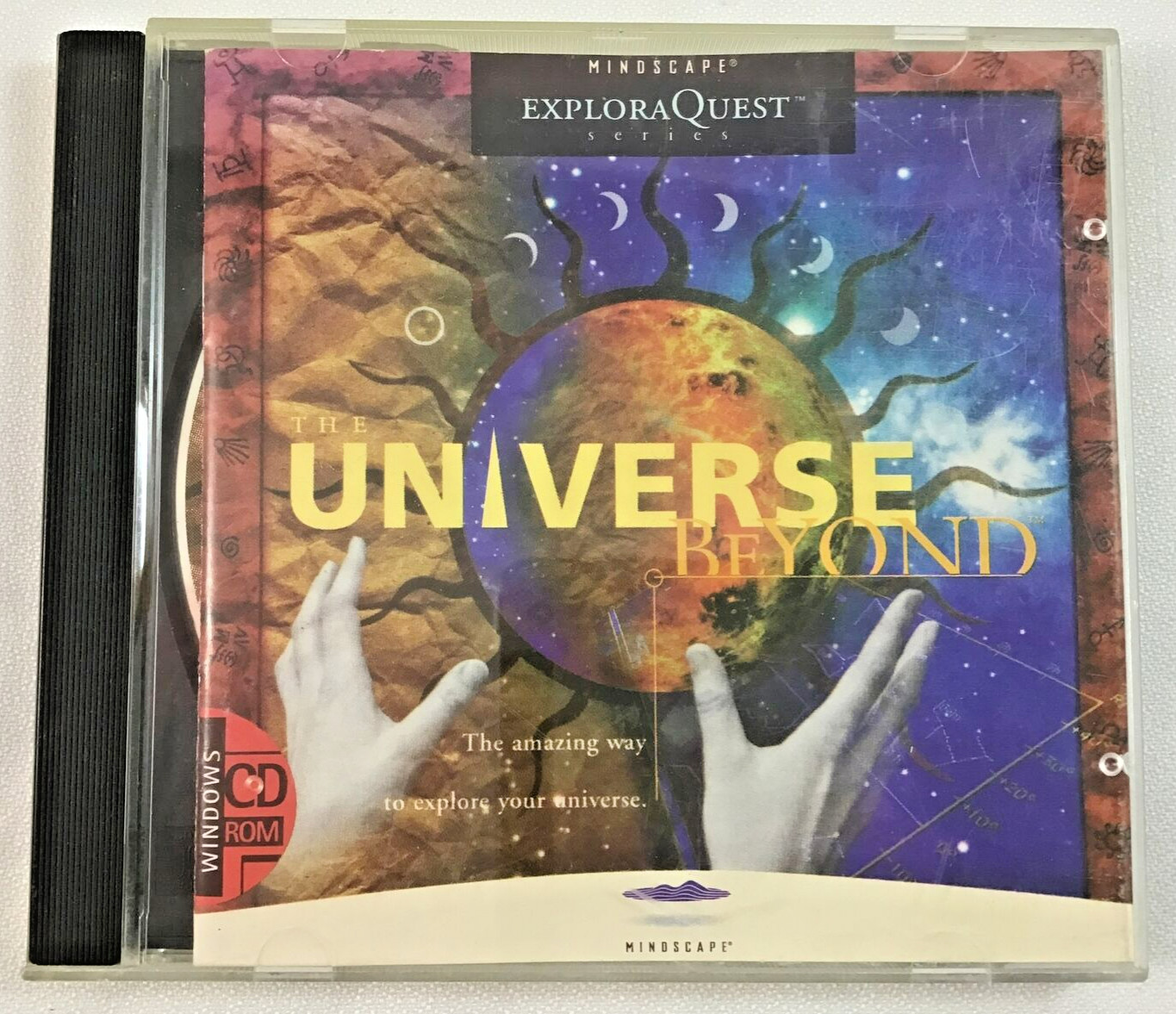 The Universe Beyond Mindscape Explora Quest CD-Rom Windows 1996