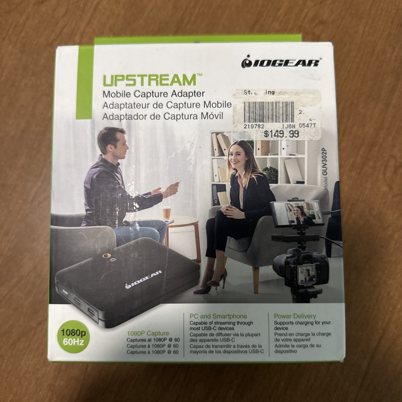 IOGEAR Upstream Mobile Capture Adapter - GUV302P