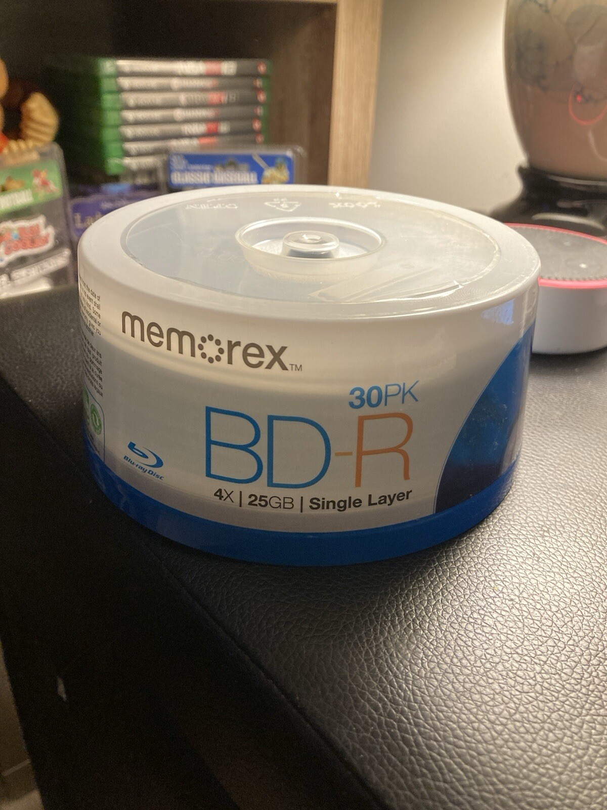 Memorex BD-R 30pk 4x| 25GB | Single Layer Blu-ray Disc. Brand New Sealed