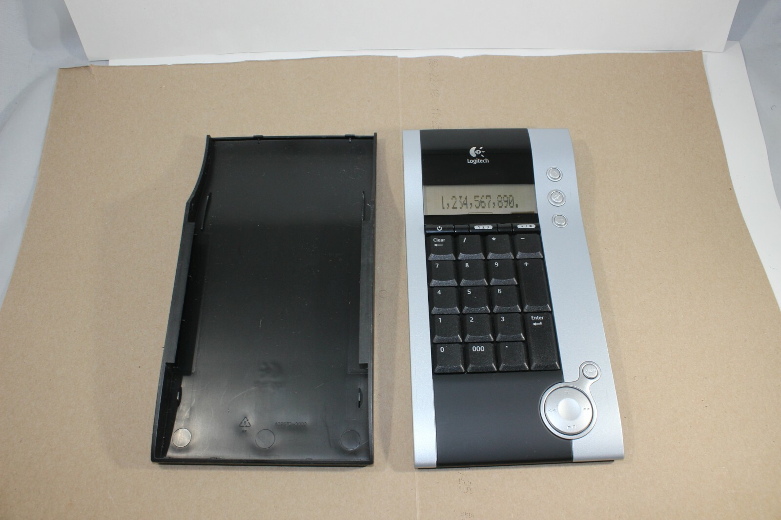 Logitech Y-RX43 Wireless Numeric Keypad Calculator Number Pad Cordless Battery