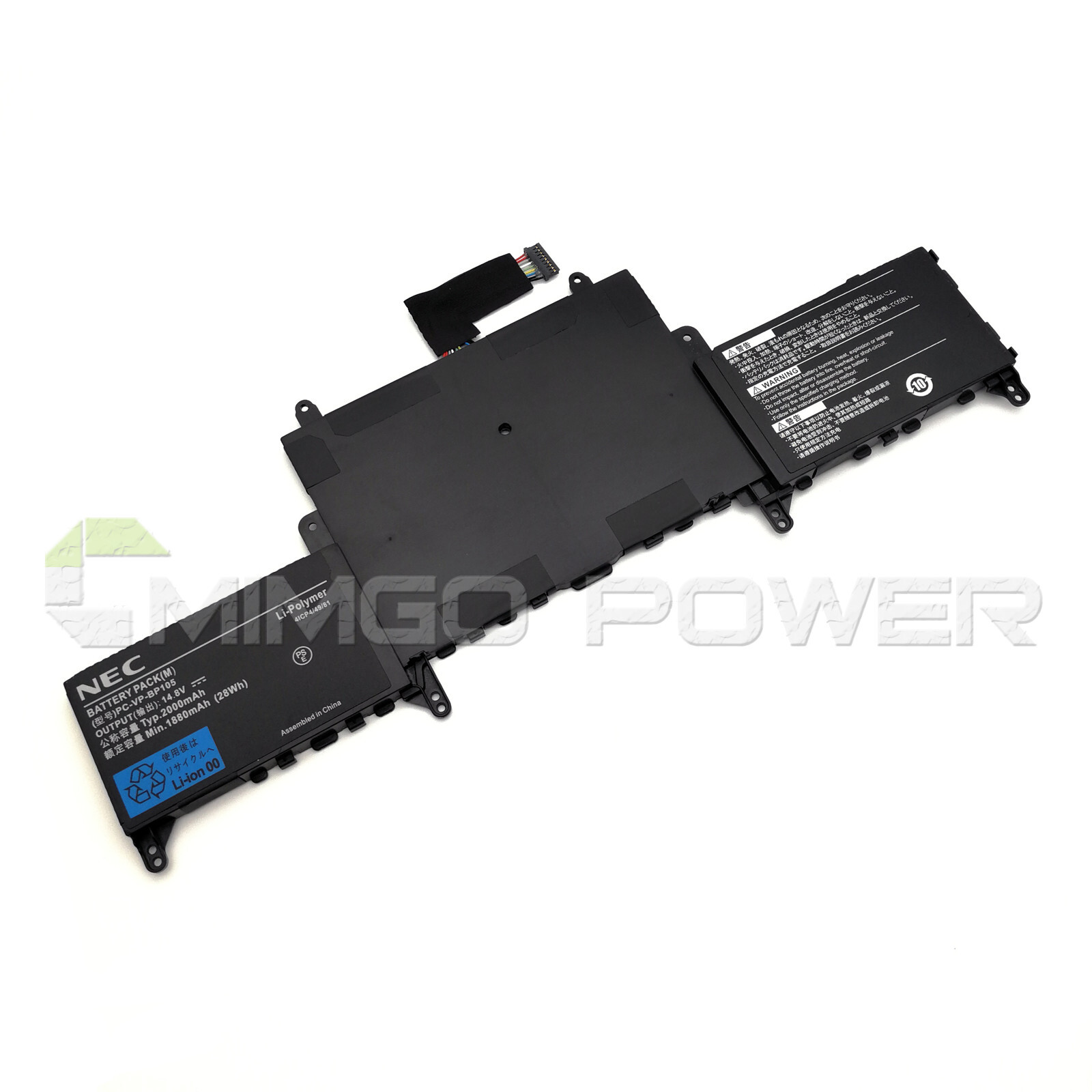 New Genuine PC-VP-BP105 Battery for Nec Lavie HZ550 PC-LZ750SSB Nyubrid ZERO OEM
