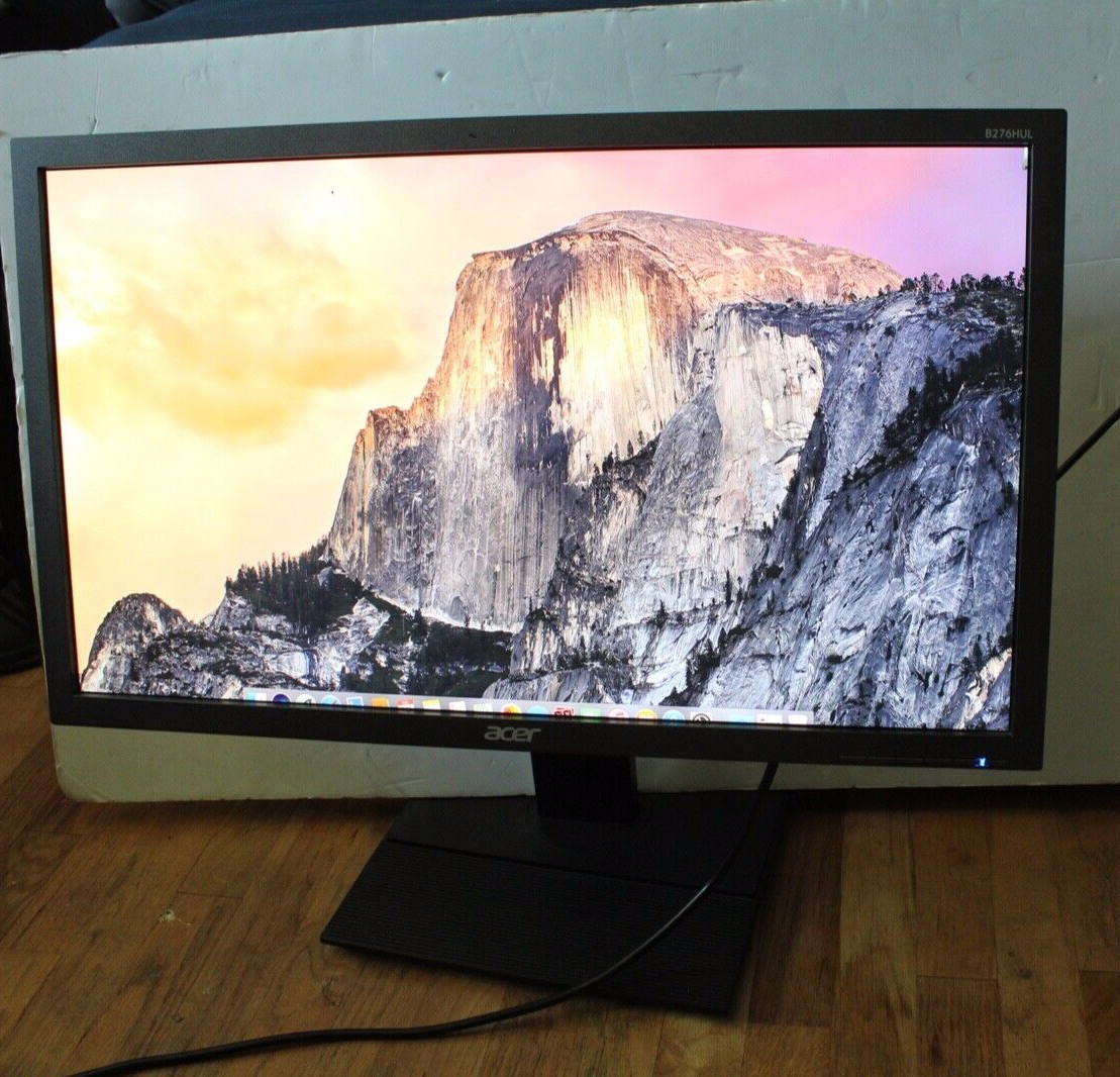 Acer B6Series B276HUL  Viewable LED 27" Monitor WQHD 2560x1440