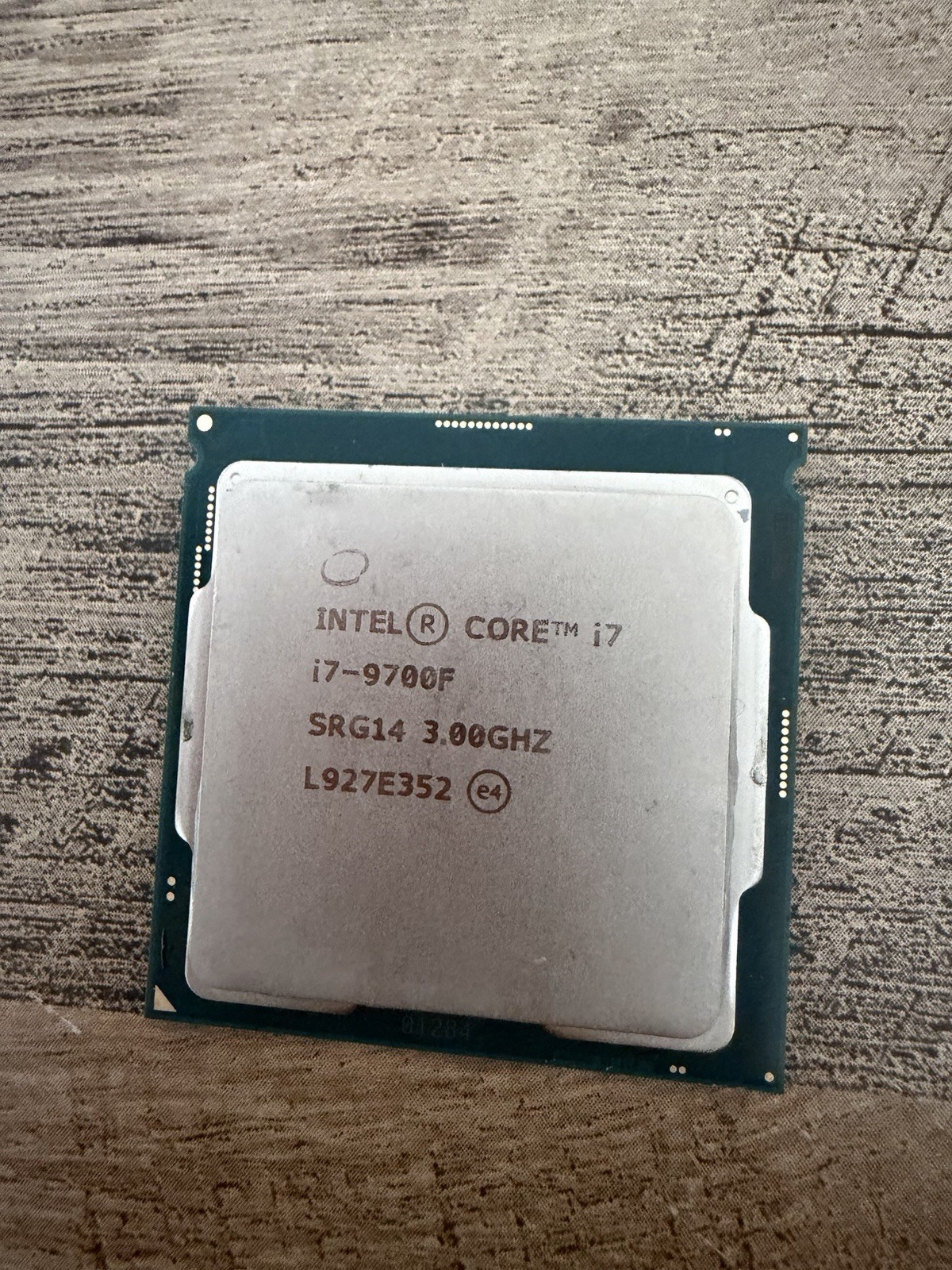 Intel Core i7-9700F 3.00GHz 8 Core SRG14 8 Thread LGA 1151 CPU