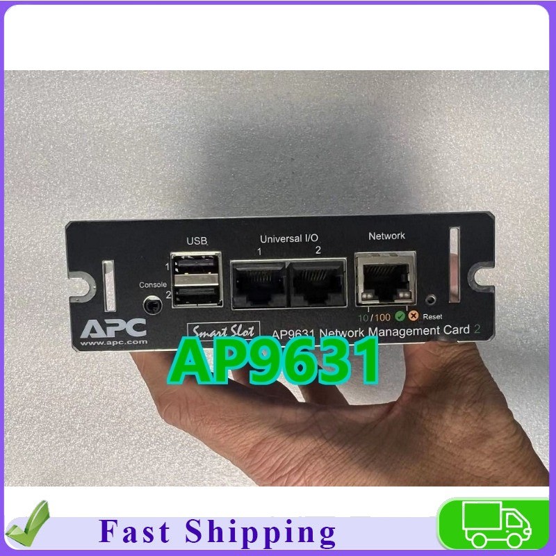 APC AP9631 UPS Environmental Monitoring Network Management Card Fast Shipping