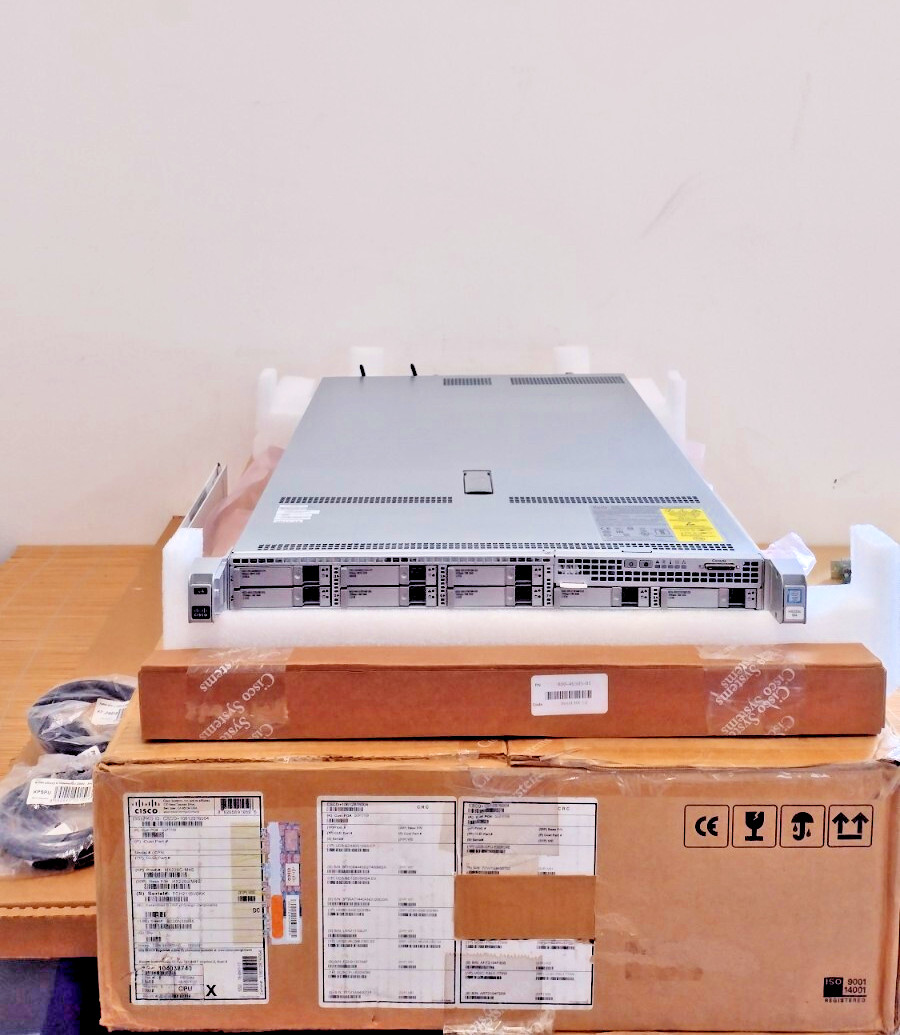 Cisco HX220C-M4S HX220C M4 Hyperflex System 128GB RAM 2x E5-2609E CPU 2x AC PSU