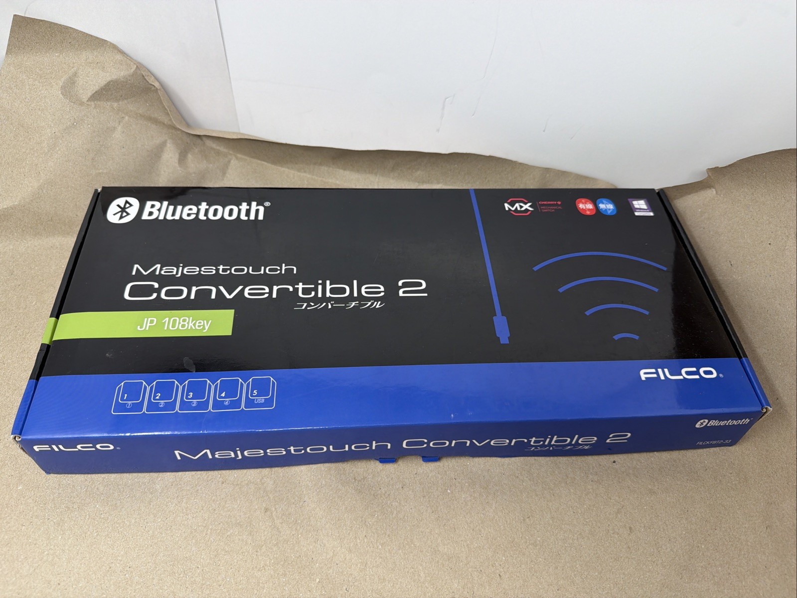 Filco Majestouch Convertible 2 108 Key Mechanical Keyboard Japanese In Box