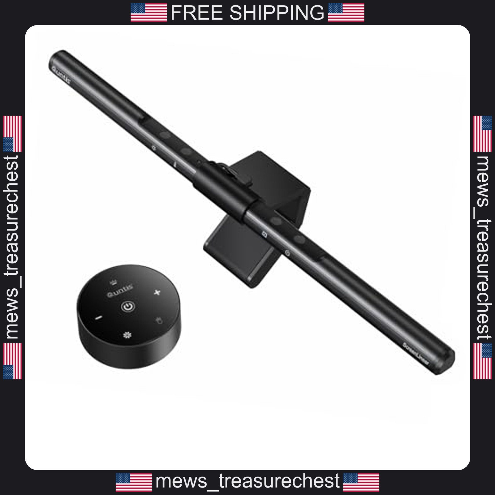 Monitor Light Bar with Auto-Dimming Flicker-Free Eye Care Desk Lamp