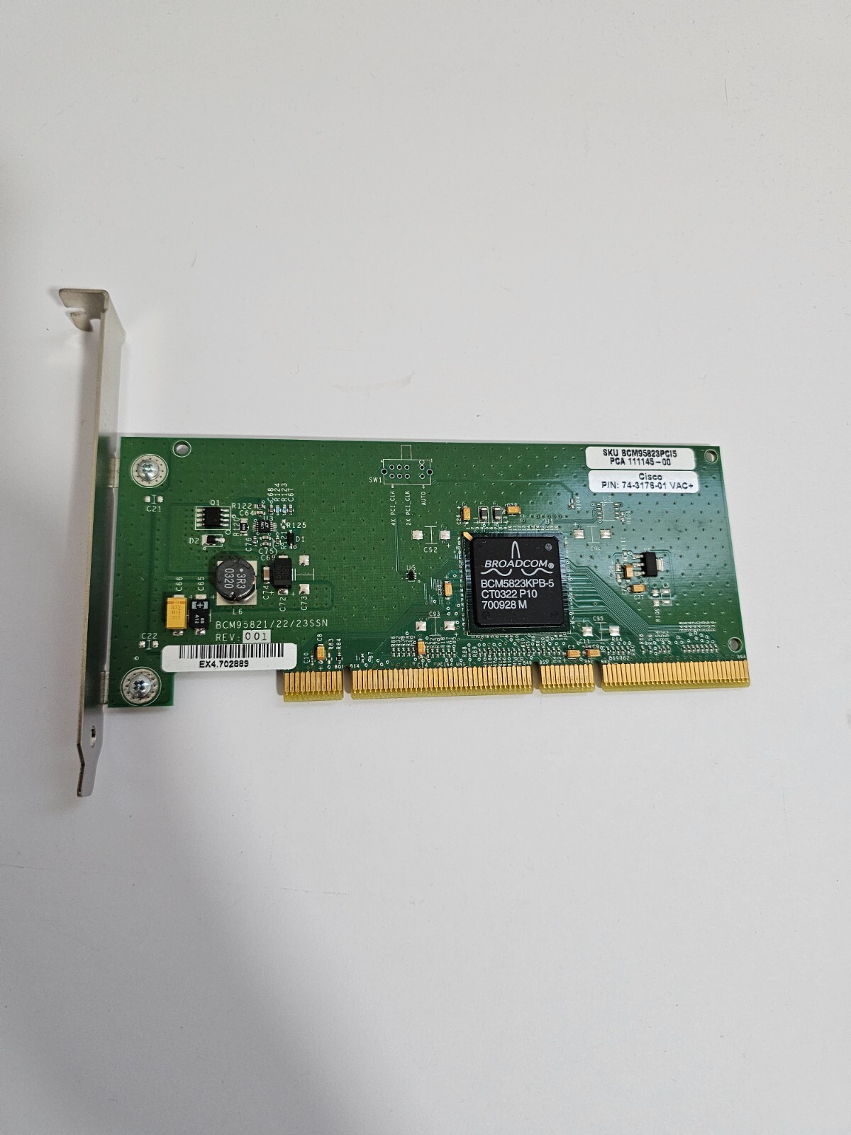 CIsco PIX-VAC-PLUS PIX 66-MHz DES/3DES/AES VPN Accelerator Card+ (VAC+)