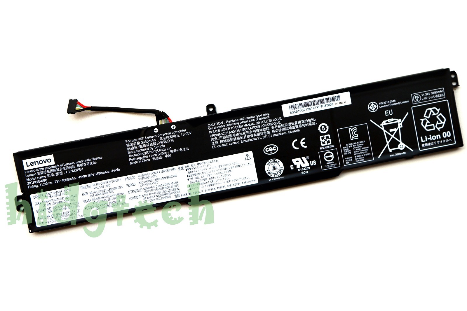 New Genuine L17M3PB1 L17C3PB0 OEM Battery for Lenovo IdeaPad 330-15ICH 330-17ICH