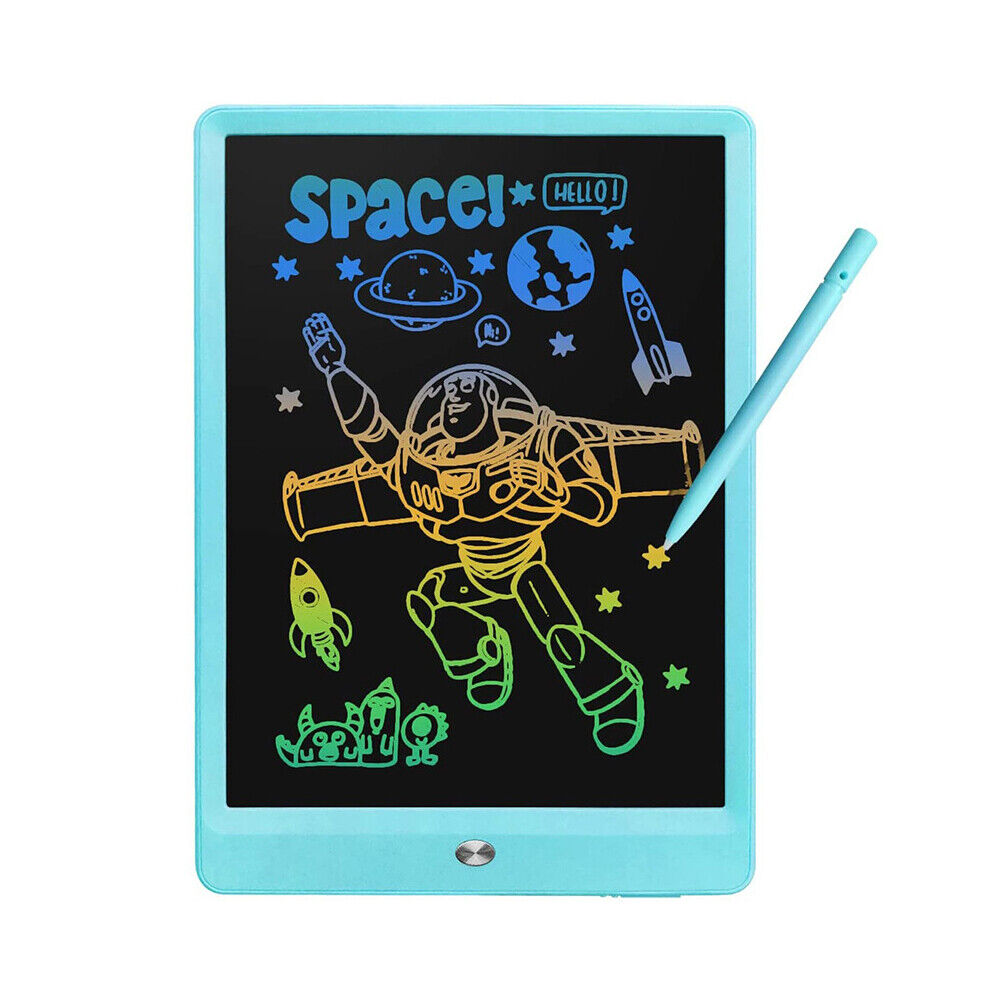 US 1-2 Pack 10 Inch LCD Kids Drawing Tablet Doodle Colorful Board Writing Toy